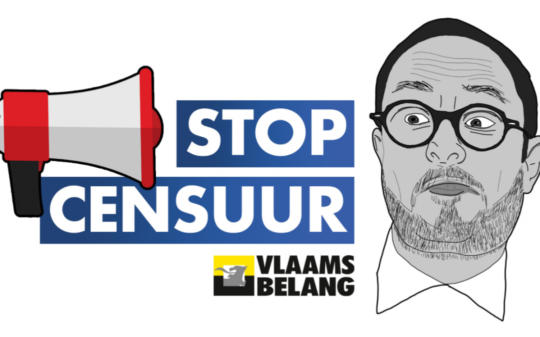 Vlaams Belang lanceert mailcampagne: “Stop censuur”