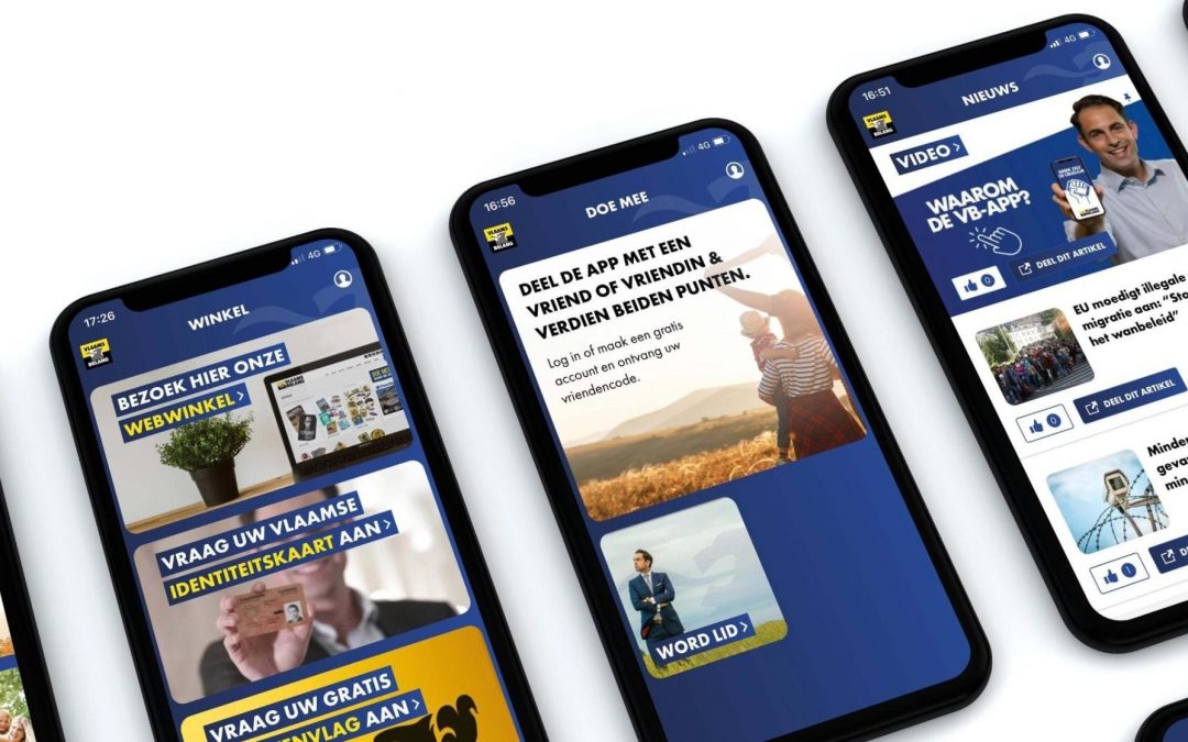 Vlaams Belang lanceert app: “Breek zélf de censuur”