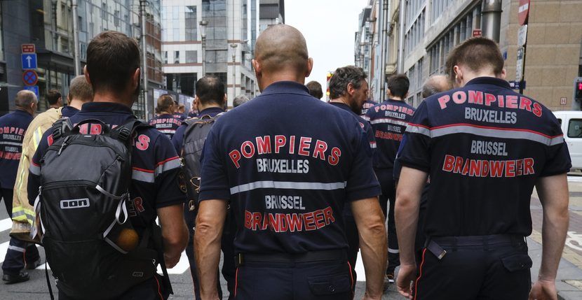 Vlaams Belang steunt eisen vakbonden Brusselse brandweer
