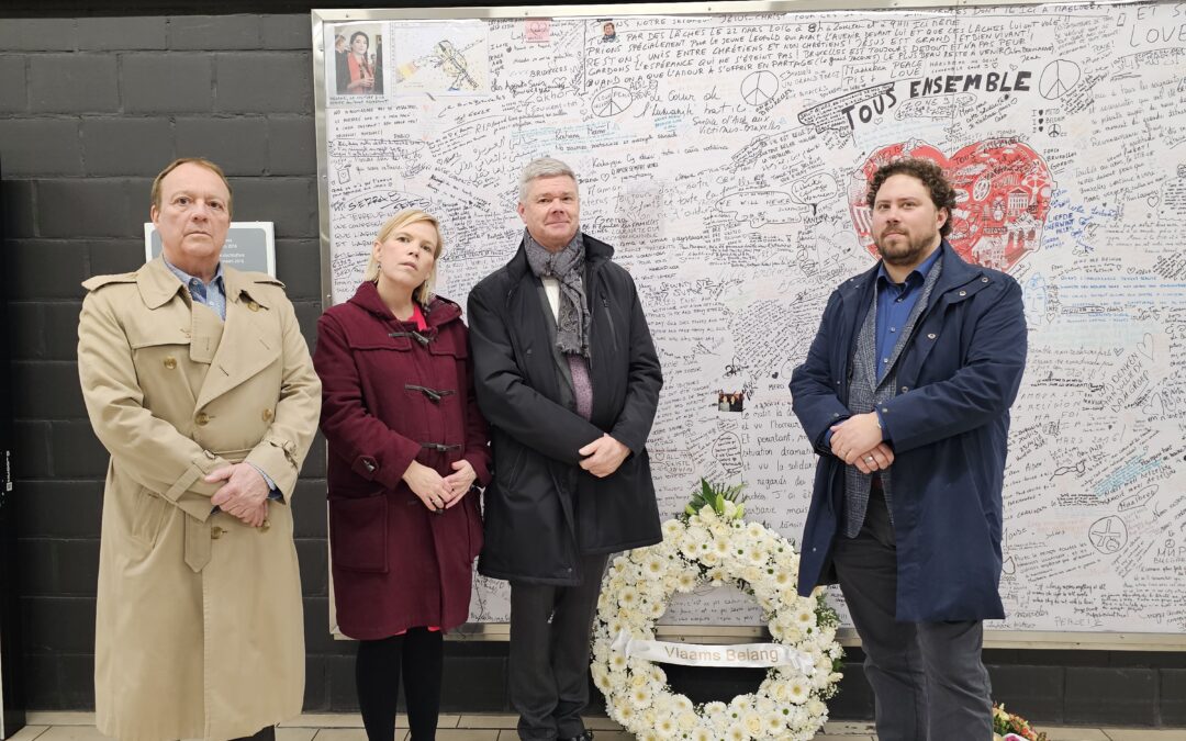 Vlaams Belang herdenkt aanslagen 22 maart
